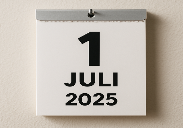 Foto Kalenderblatt 1. Juli 2025
