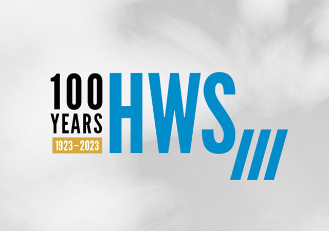 logo 100 years hws
