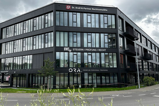 Foto Burogebäude HWS Tübingen